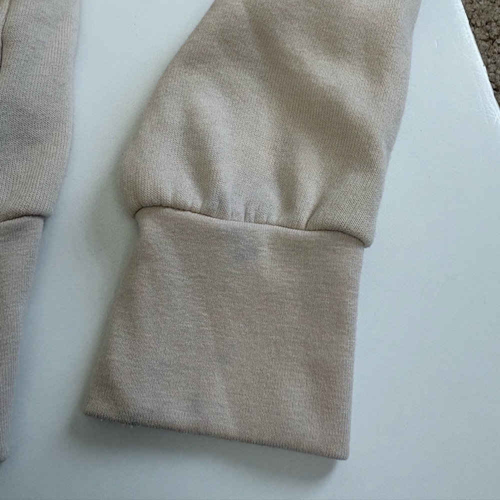 Aviator Nation Cream Color 5 Stripe Full Zip Hoodie Size XS *See description - Picture 8 of 9